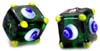 Cube Dotted Beads - click here for large view